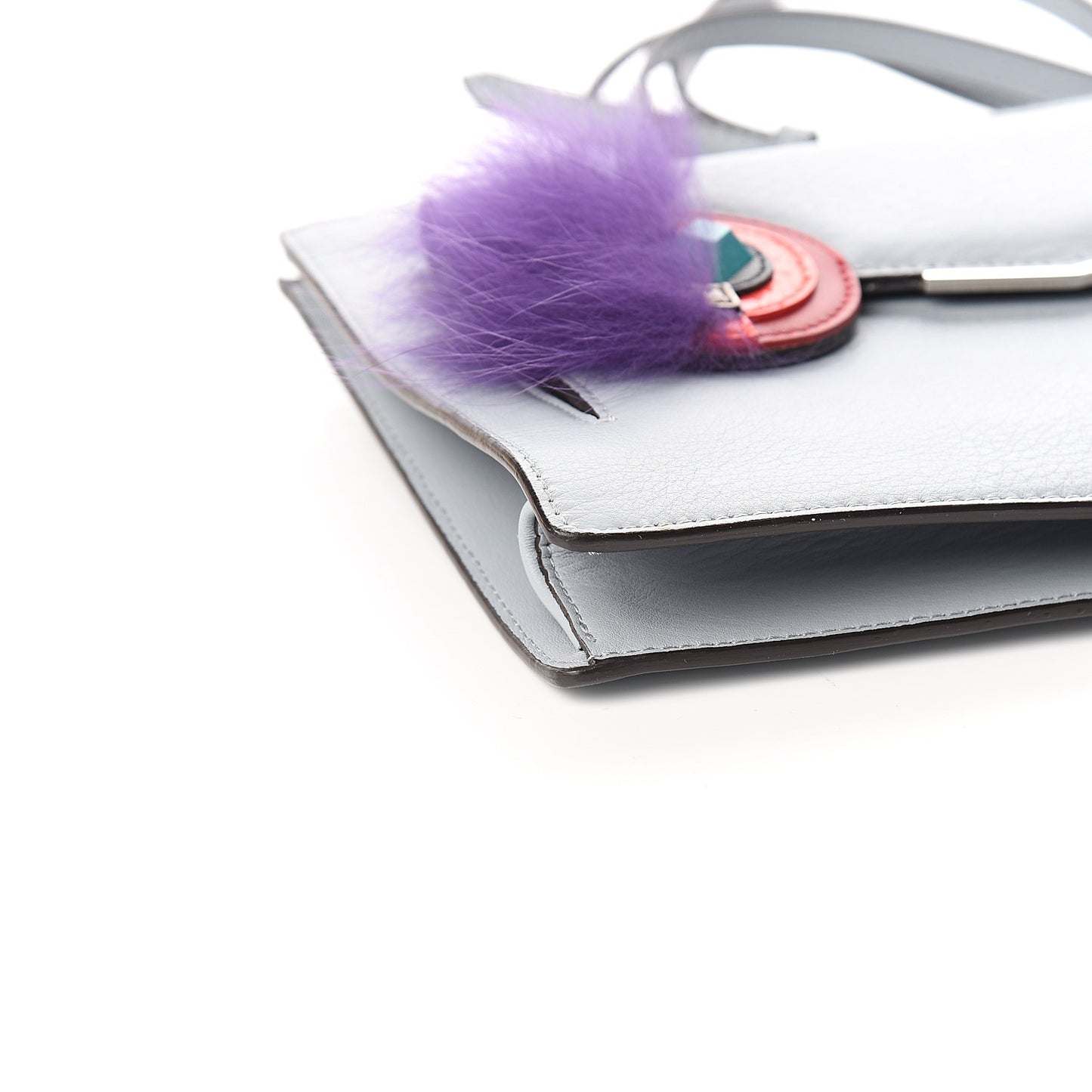 Vitello Dolce Fox Elaphe Ayers Hypnoteyes Min 2Jours Pouch Polvere Viola Multicolor