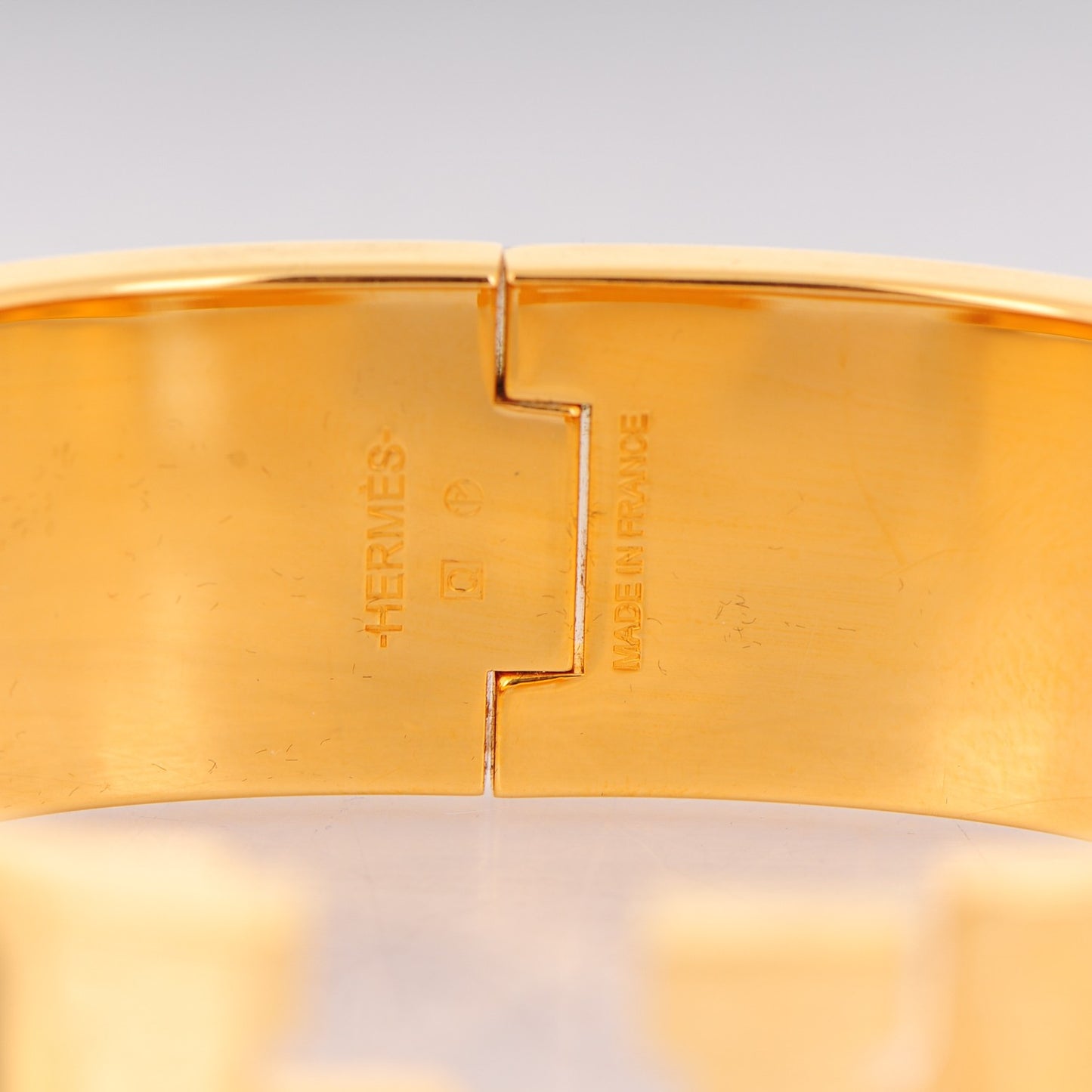 Enamel Wide Clic Clac H Bracelet GM Loden