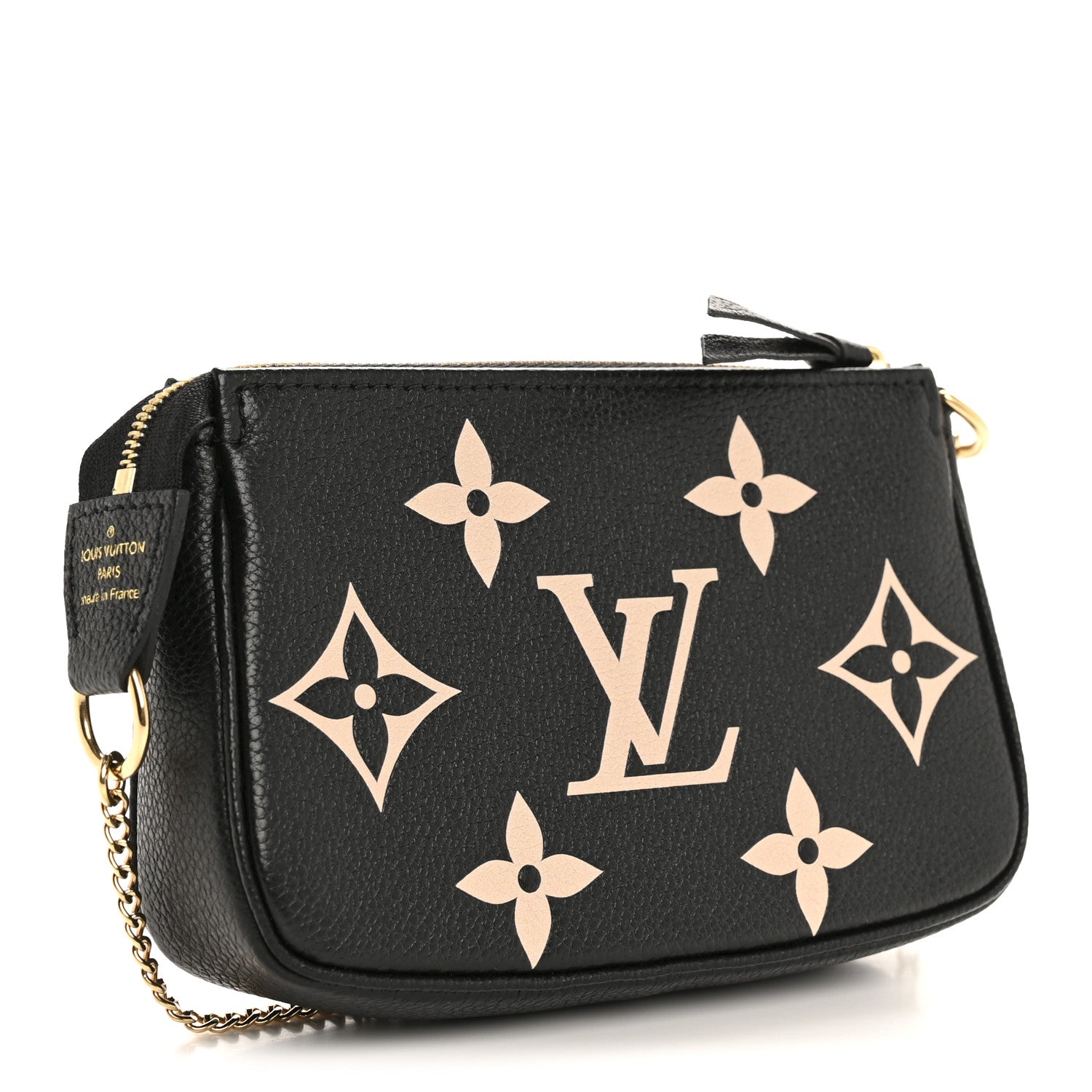 Louis Vuitton Empreinte Monogram Giant Mini Pochette Accessories Black 3 of 7