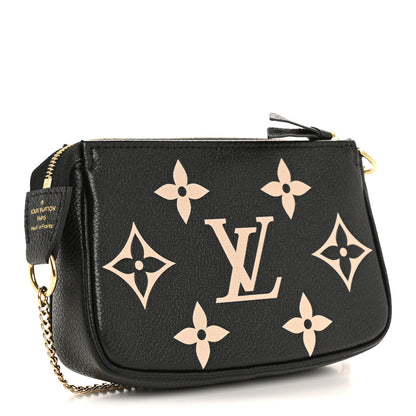 Louis Vuitton Empreinte Monogram Giant Mini Pochette Accessories Black 3 of 7