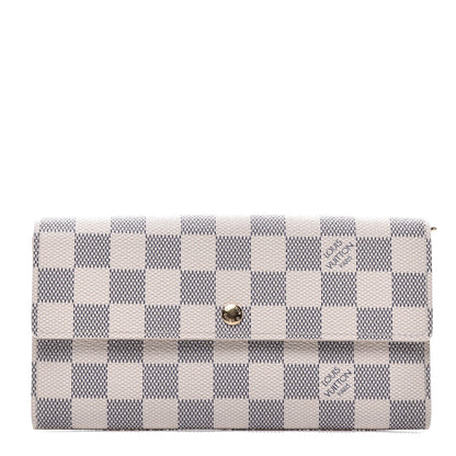Louis Vuitton Damier Azur Sarah Wallet 1 of 11