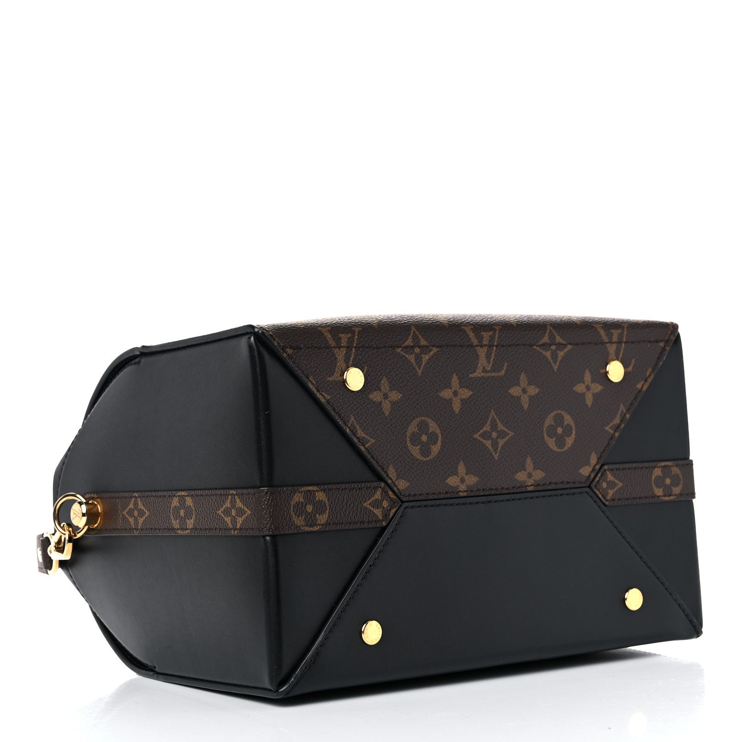Louis Vuitton Calfskin Monogram Speedy Doctor 25 Black 7 of 33