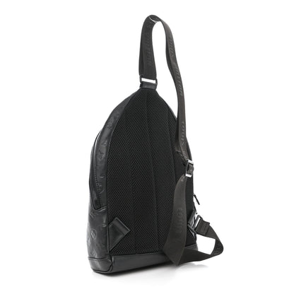 Louis Vuitton Monogram Shadow Racer Slingbag Black 3 of 9