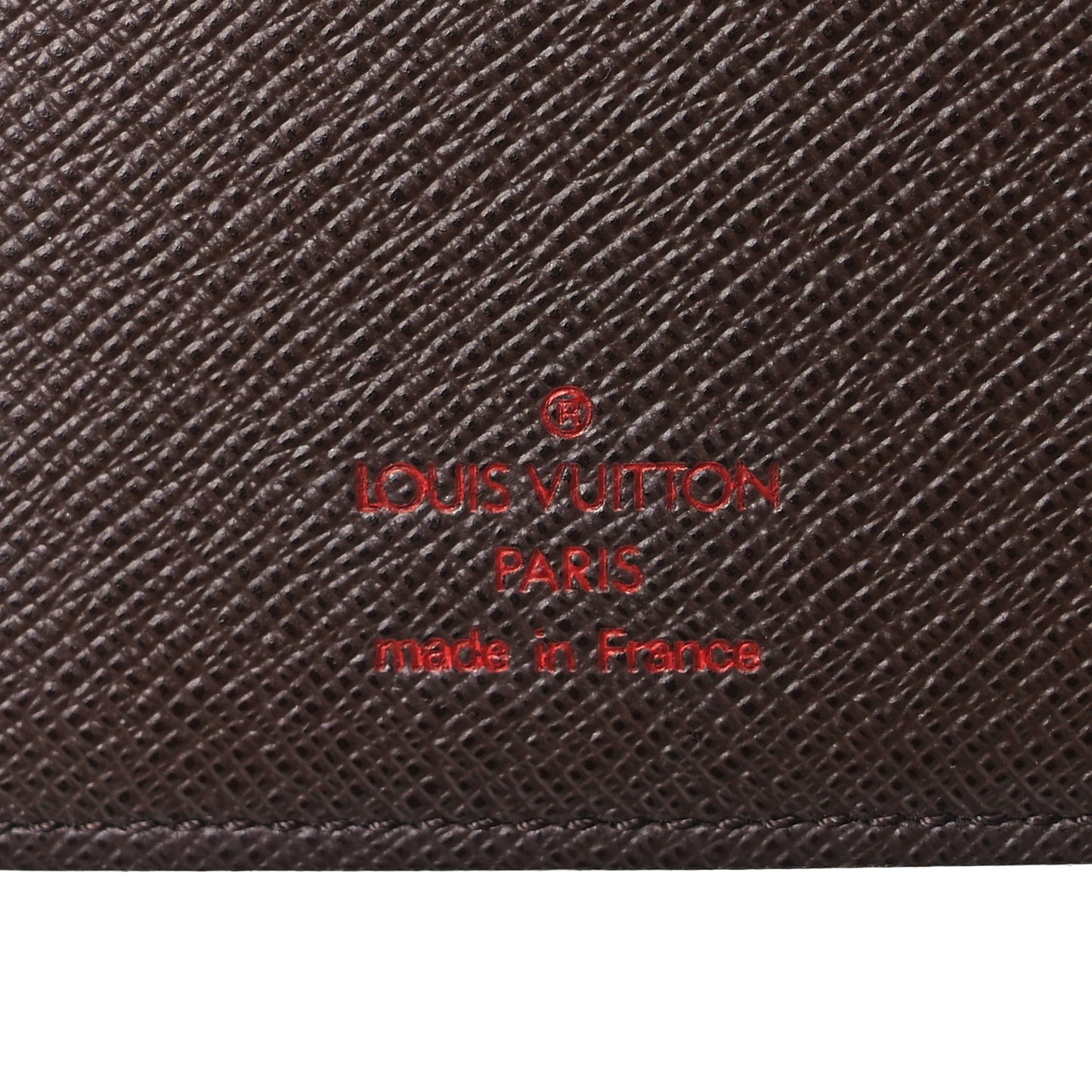 Damier Ebene Porte Valeurs Organizer Wallet