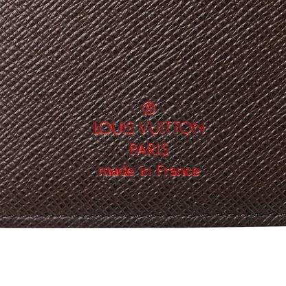 Louis Vuitton Damier Ebene Porte Valeurs Organizer Wallet 6 of 8