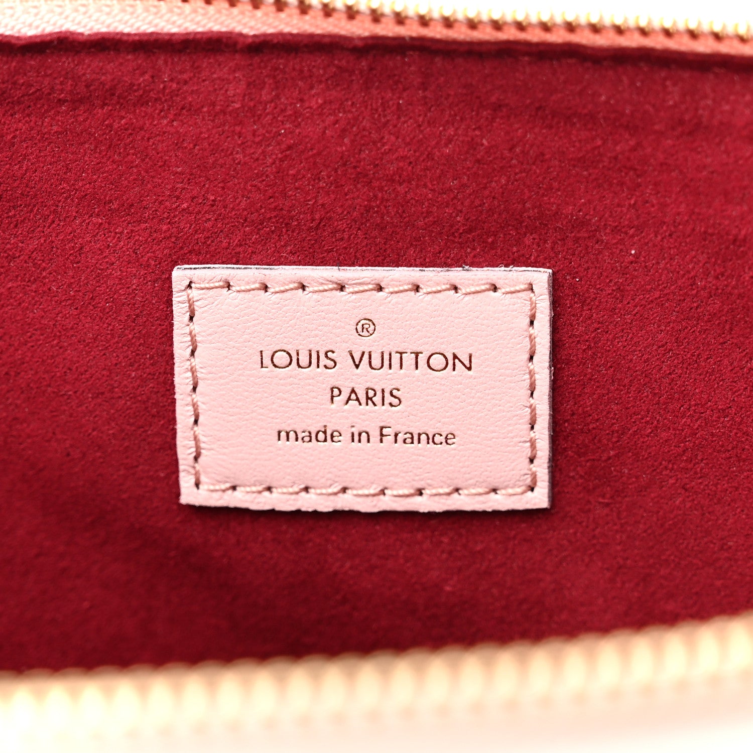 Louis Vuitton Lambskin Embossed Monogram Coussin PM Rose 7 of 10