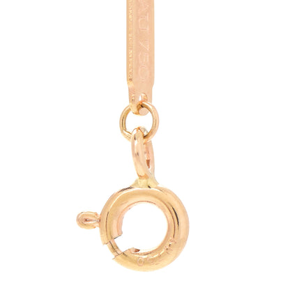 Tiffany 18K Rose Gold Small T Smile Pendant Necklace 6 of 6