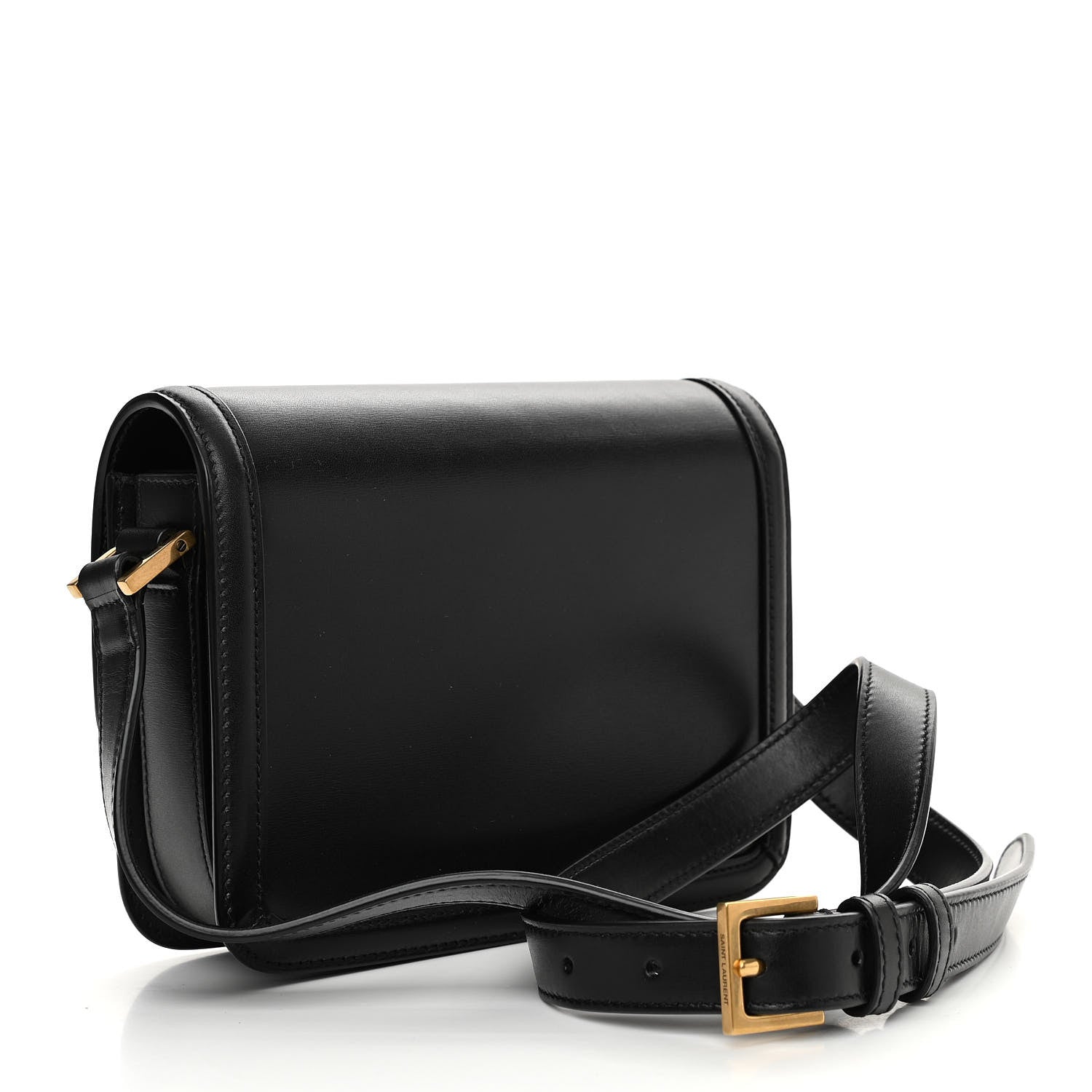 Saint Laurent Smooth Calfskin Small Solferino Satchel Black 3 of 10