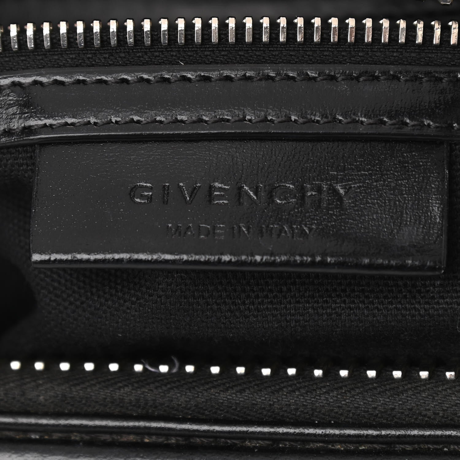 Givenchy Shiny Lord Calfskin Small Antigona Black 6 of 11