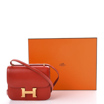 Hermes Tadelakt Constance 18 Sanguine 19 of 19