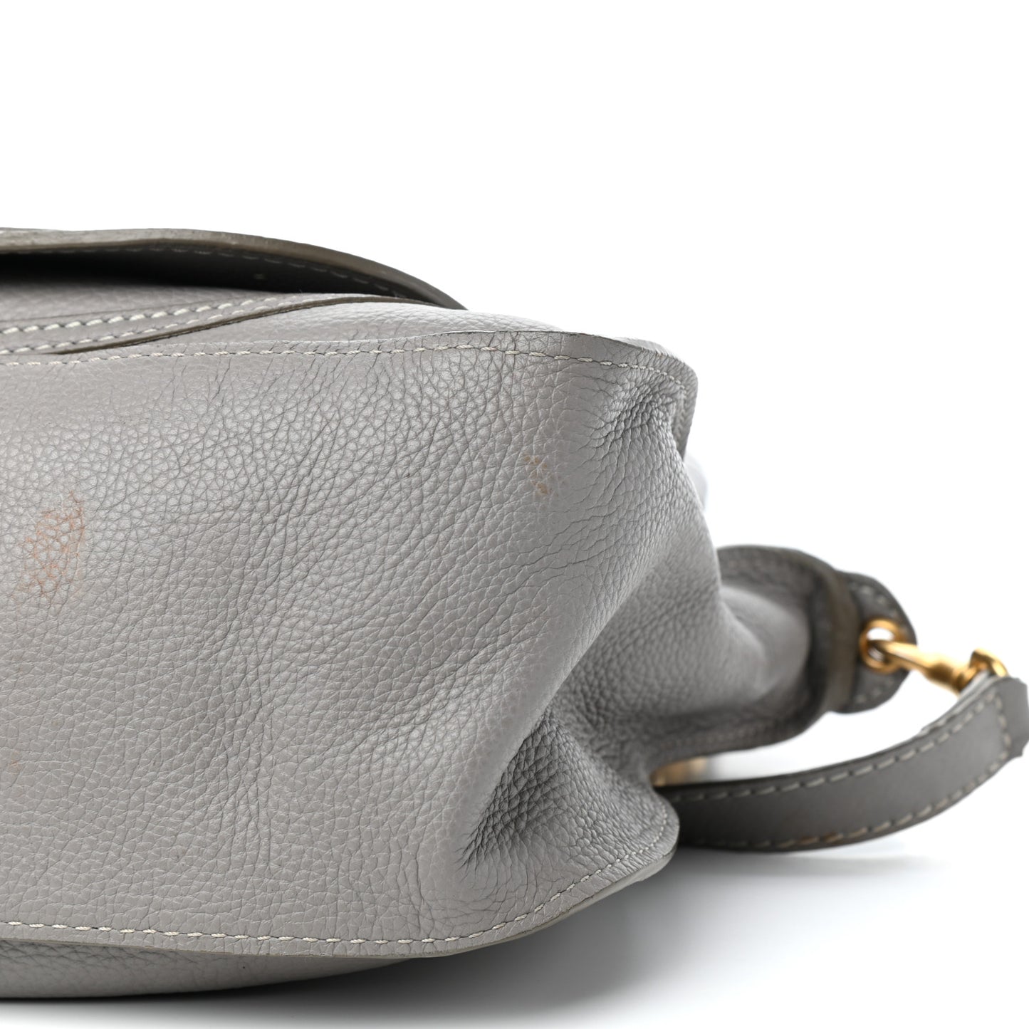 Calfskin Medium Marcie Satchel Cashmere Grey