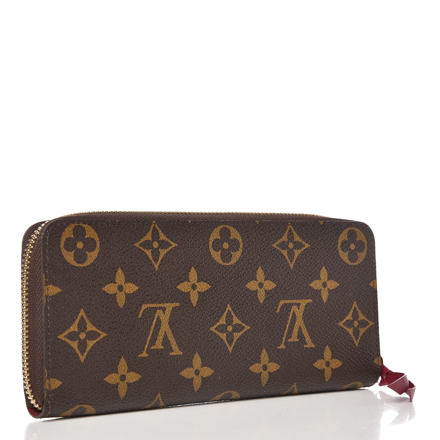 Louis Vuitton Monogram Clemence Wallet Fuchsia 3 of 8