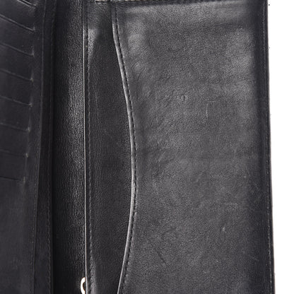 Chanel Patent Quilted Yen Wallet Black 12 of 13