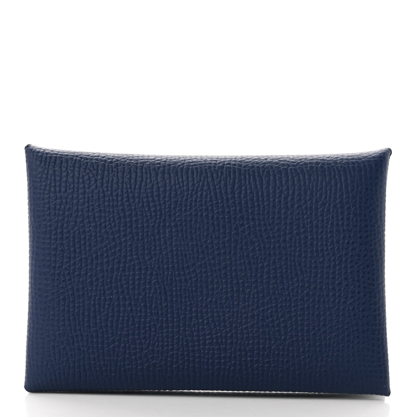 Epsom Verso Calvi Card Case Bleu Saphir Vert Anglais