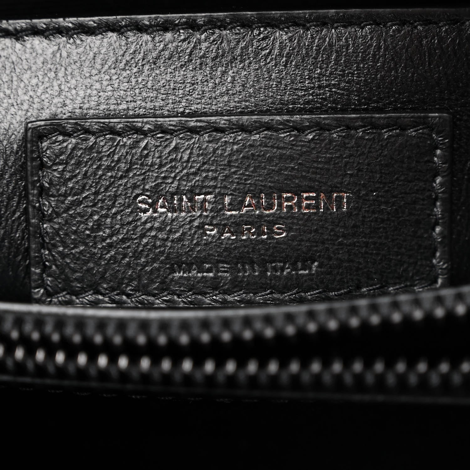 Saint Laurent Calfskin Y Quilted Monogram Monochrome Small Loulou Chain Satchel Black 6 of 10