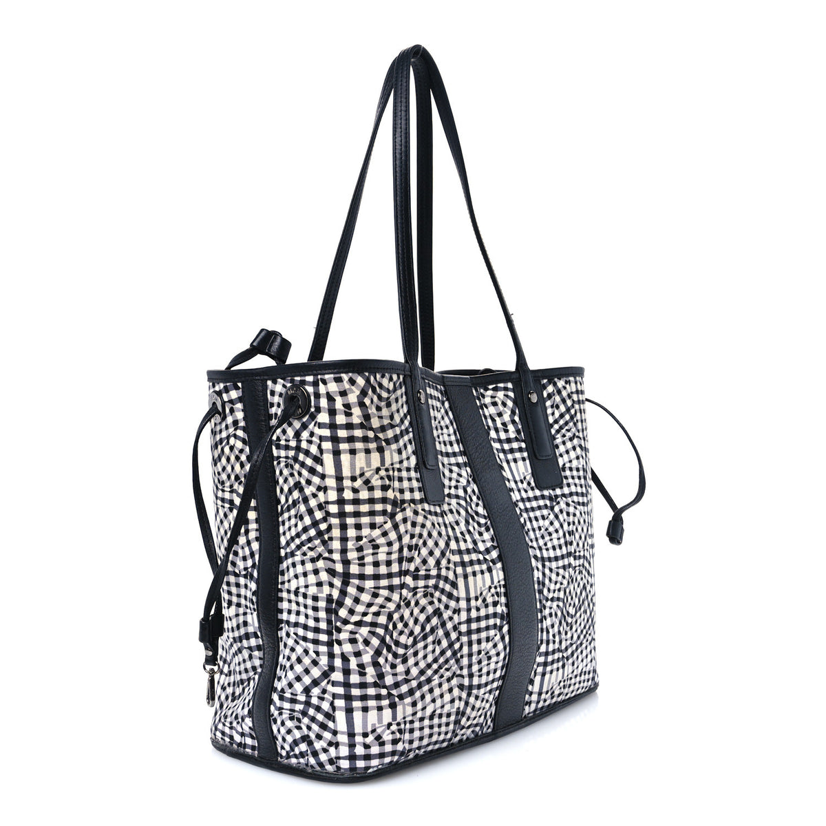 Visetos Medium Liz Reversible Shopper Tote Black