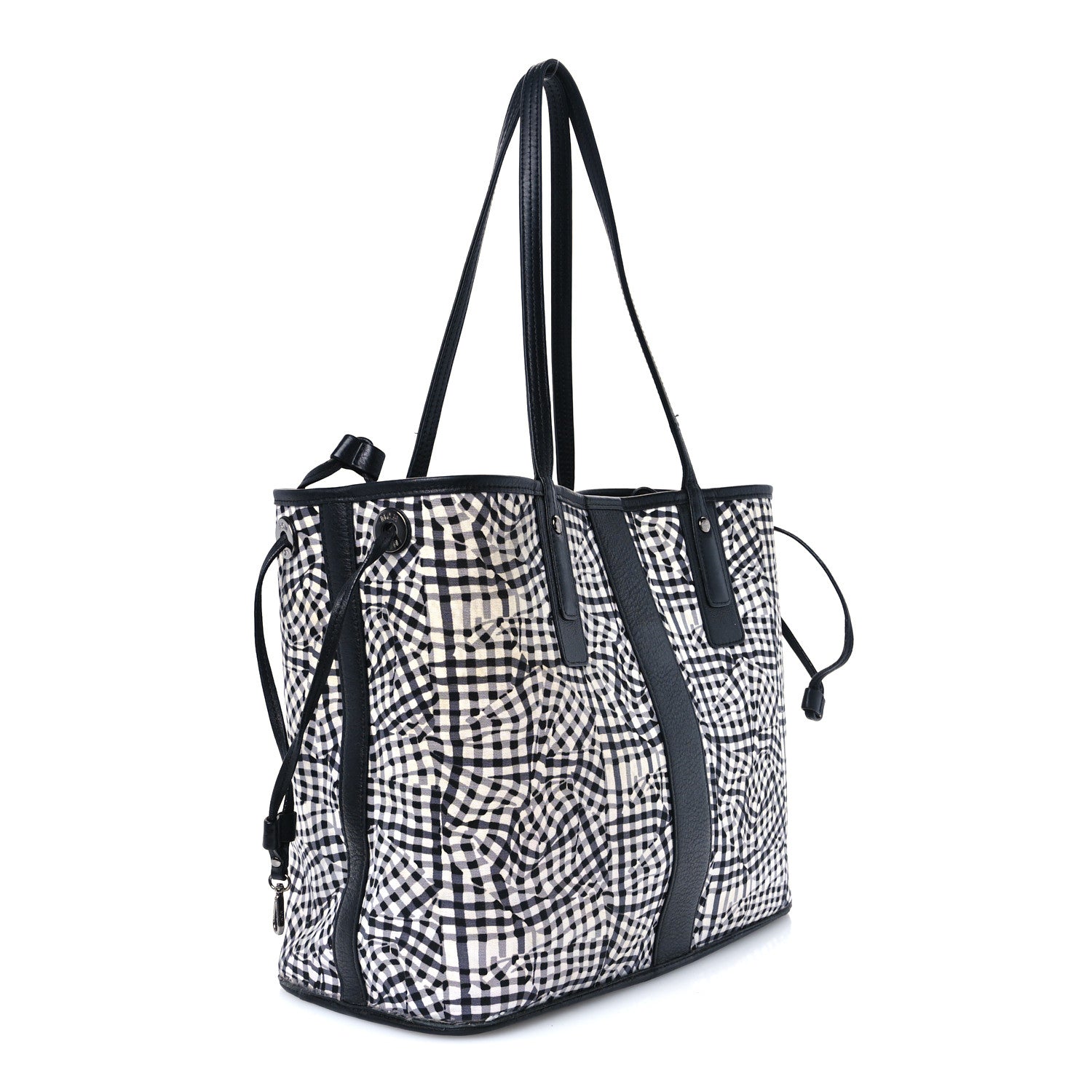 MCM Visetos Medium Liz Reversible Shopper Tote Black 5 of 21