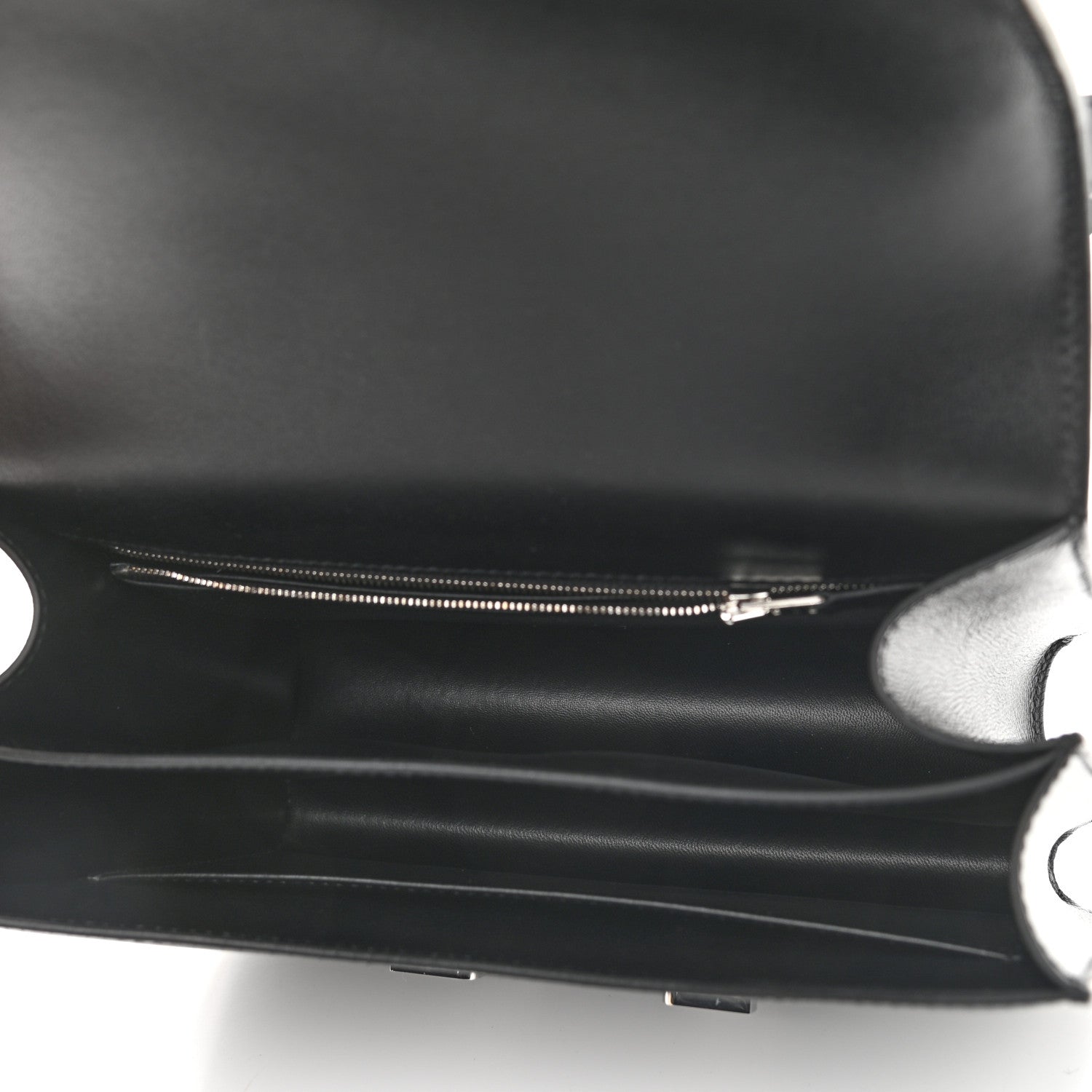 Hermes Grained Monsieur Lizard Constance 24 Black Ombre 5 of 9