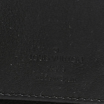 Louis Vuitton Taurillon Vertical Zippy Wallet Black 6 of 7