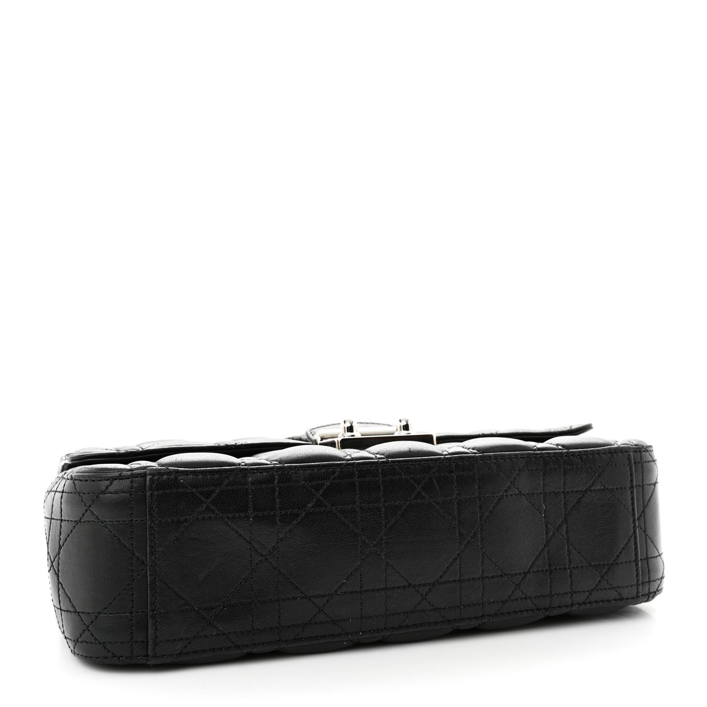 Lambskin Cannage Medium Miss Dior Flap Black