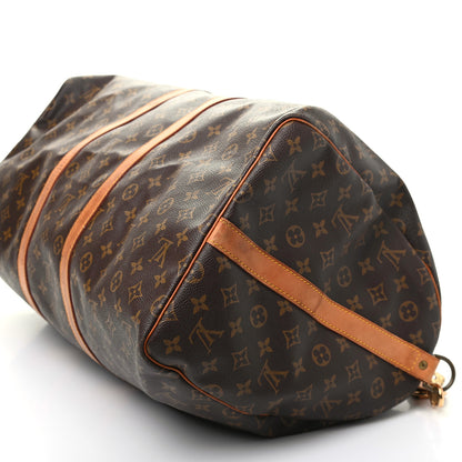 Louis Vuitton Monogram Keepall Bandouliere 55 8 of 14
