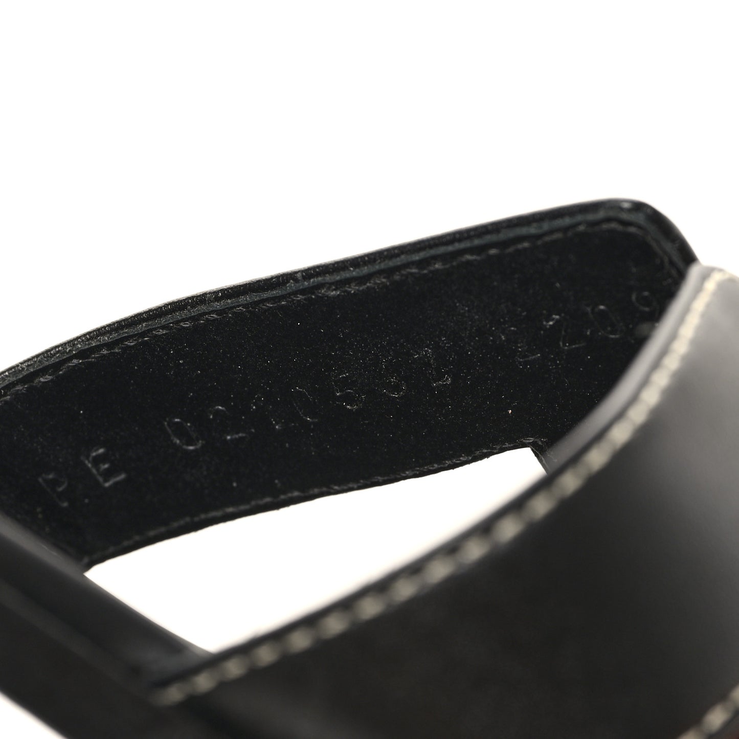 Box Calfskin Oran Sandals 36.5 Black