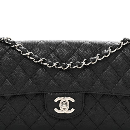 Chanel Caviar Quilted East West Flap Black 5 of 10