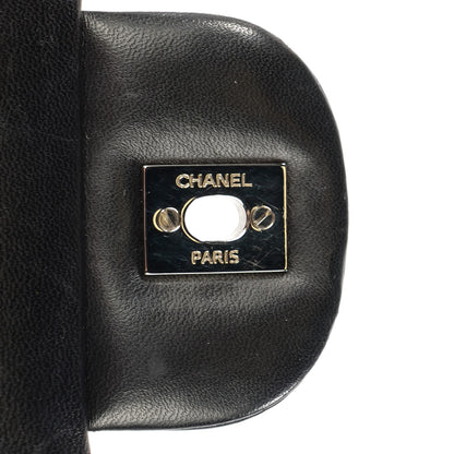 Chanel Patent Quilted Maxi Double Flap Black 5 of 8