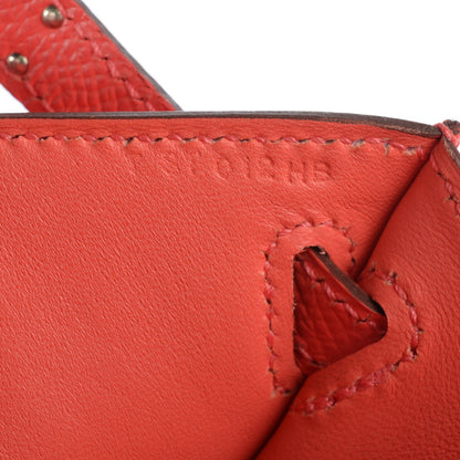 Hermes Epsom Kelly Pochette Clutch Rose Azalea 17 of 18