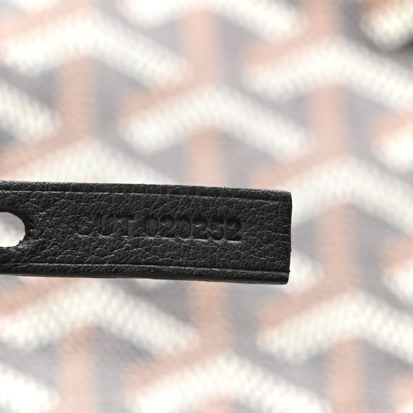 Goyardine Onde Millesime Reversible Anjou GM Black