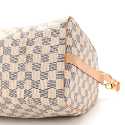 Louis Vuitton Damier Azur Speedy Bandouliere 30 9 of 11
