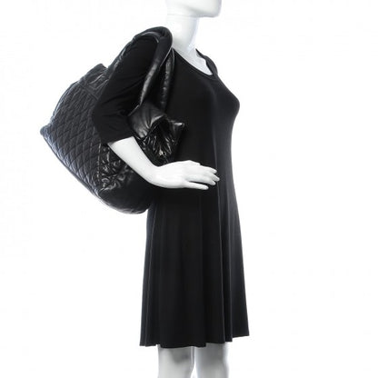 Chanel Caviar Quilted Large Coco Cocoon Tote Black 2 of 14