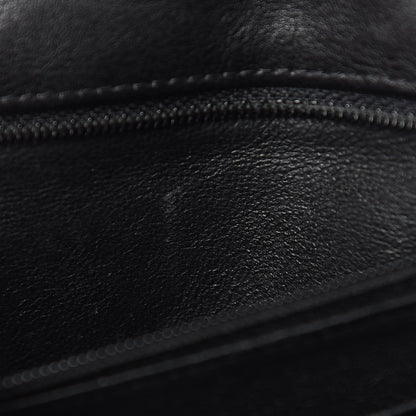 Chanel Crumpled Calfskin Quilted Mini Rectangular Flap So Black 13 of 15