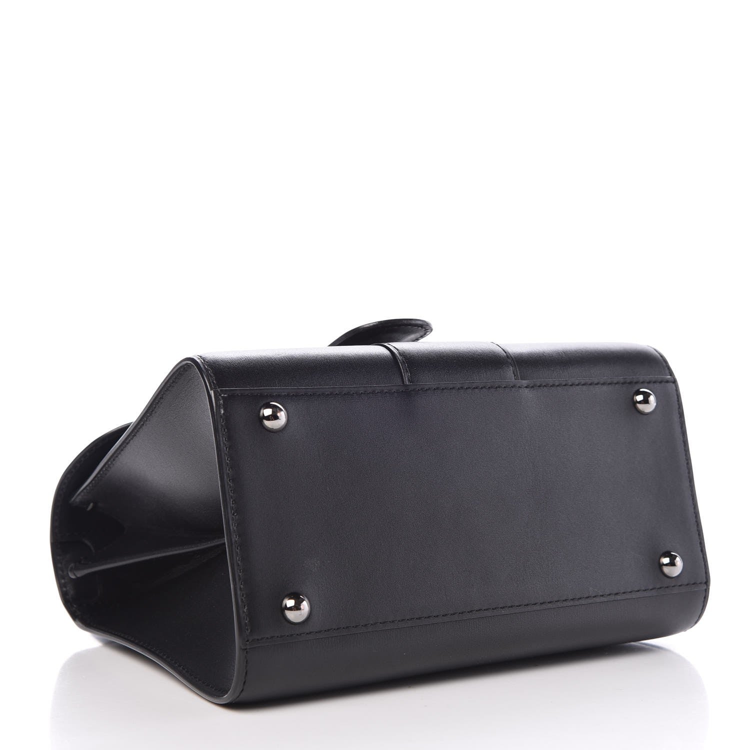 Delvaux Calfskin Mini Brillant Satchel Black 5 of 9