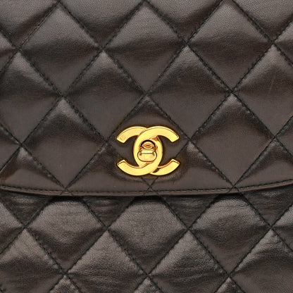 Chanel Lambskin Quilted Flap Bag Black 9 of 12