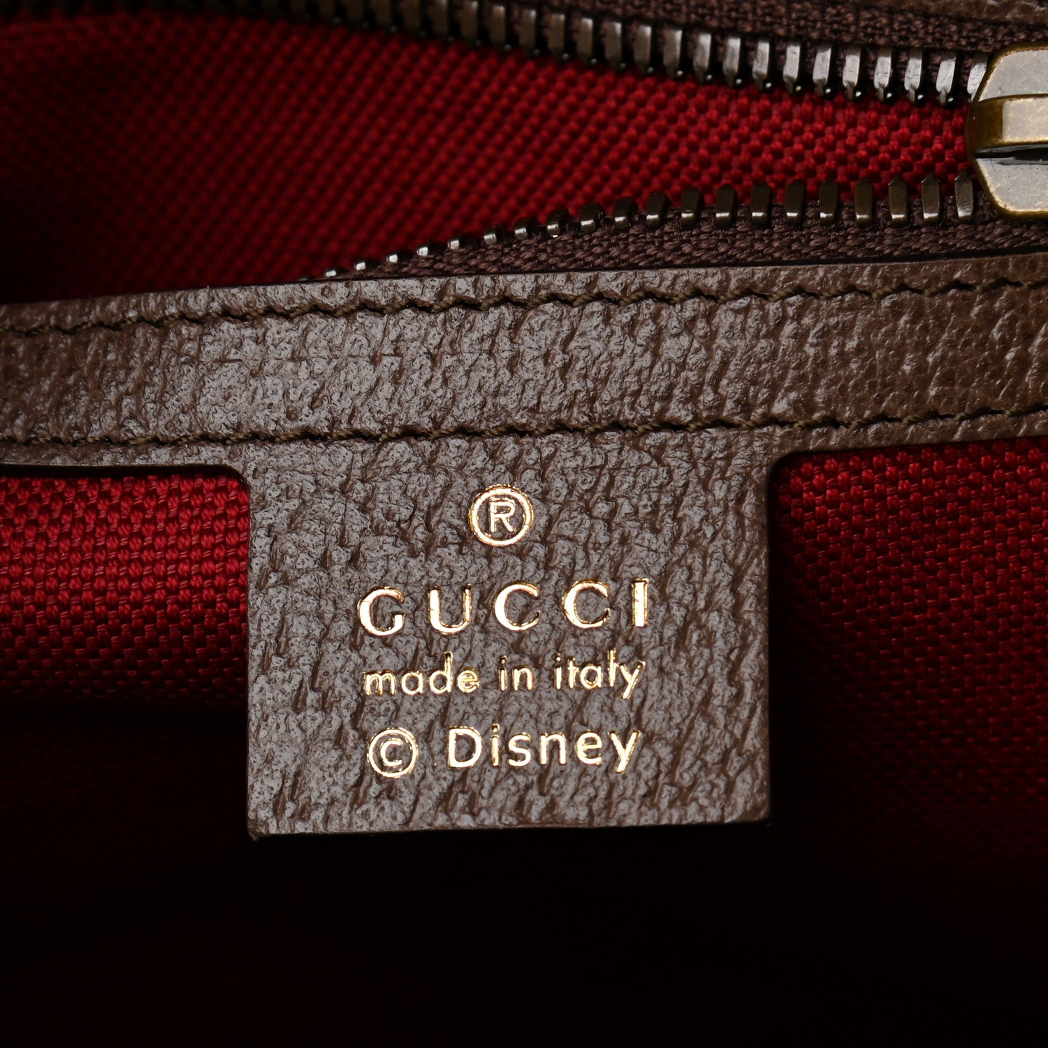 Gucci X DISNEY GG Supreme Monogram Donald Duck Small Interlocking G Dome Backpack Beige Multicolor New Acero 6 of 10