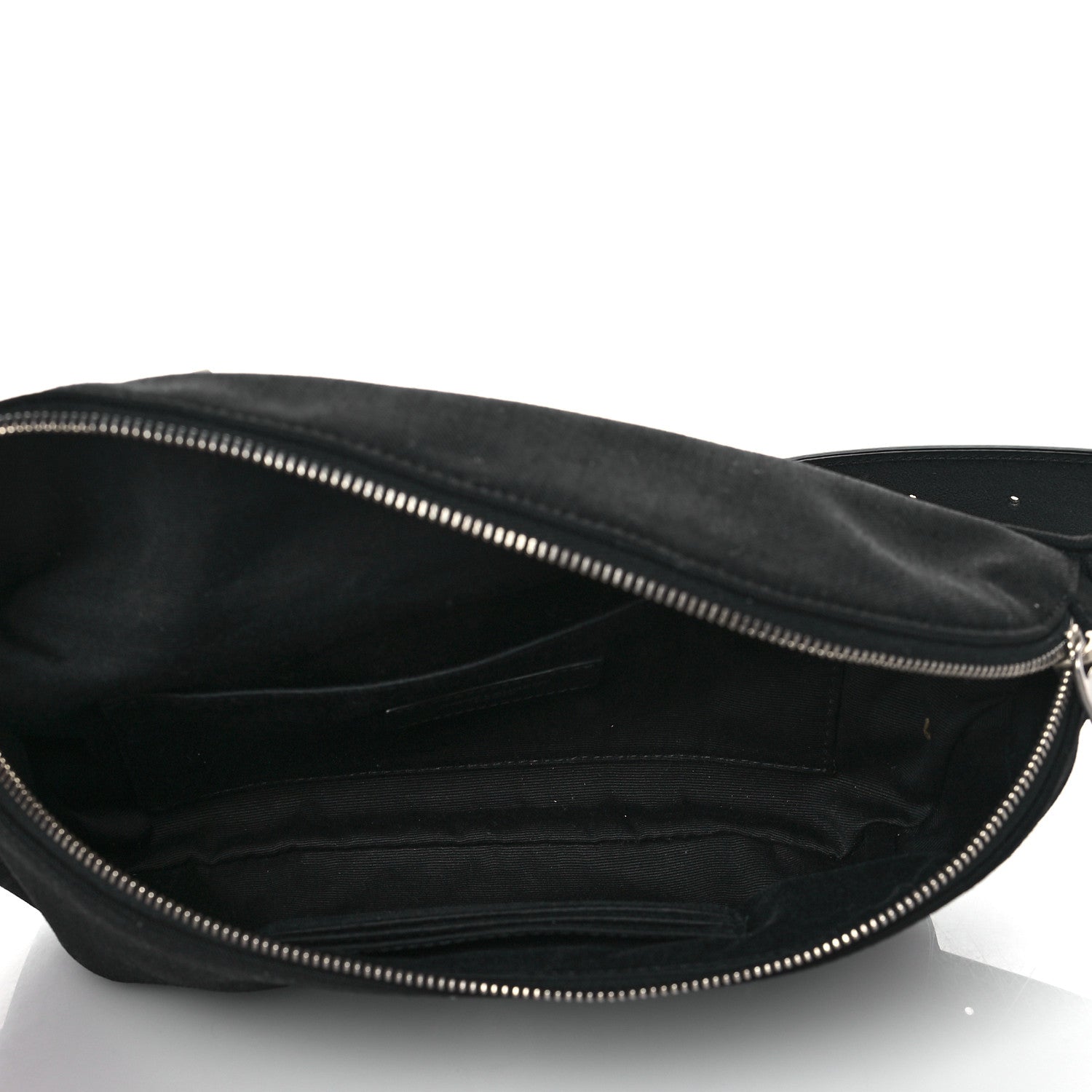 Saint Laurent Canvas Monogram Belt Bag Black 5 of 9