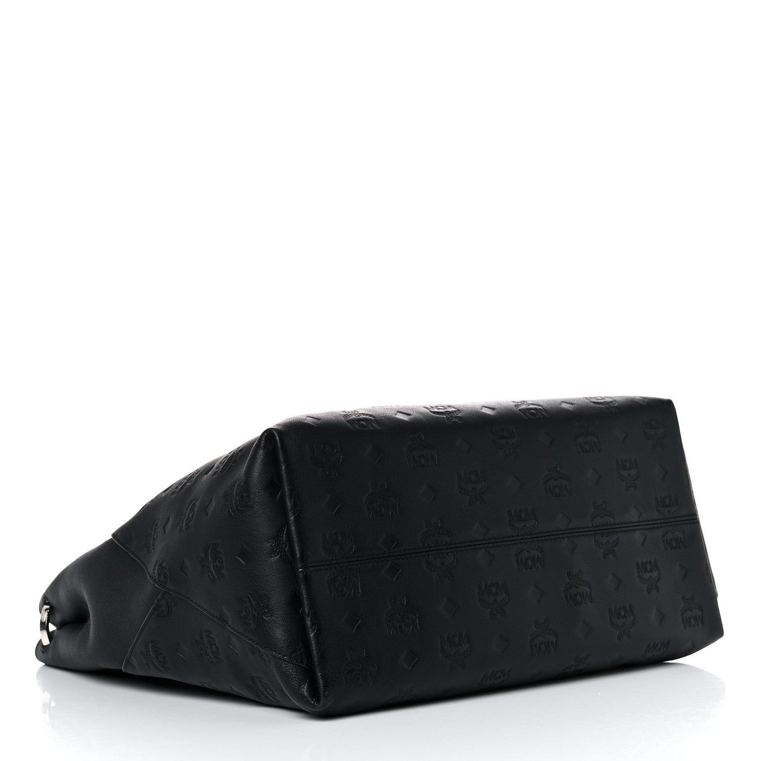 MCM Calfskin Ottomar Large Klara Hobo Black 4 of 14