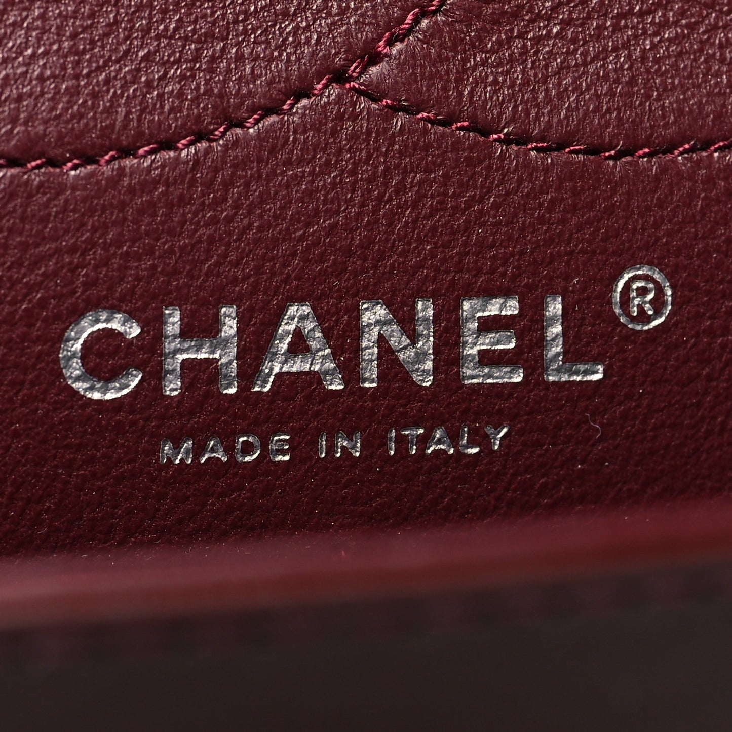 Patent Quilted 2.55 Reissue 226 Flap Burgundy