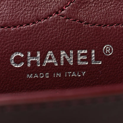 Chanel Patent Quilted 2.55 Reissue 226 Flap Burgundy 6 of 12