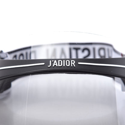 Christian Dior Mirrored DiorClub1 Sun Visor Black 4 of 10