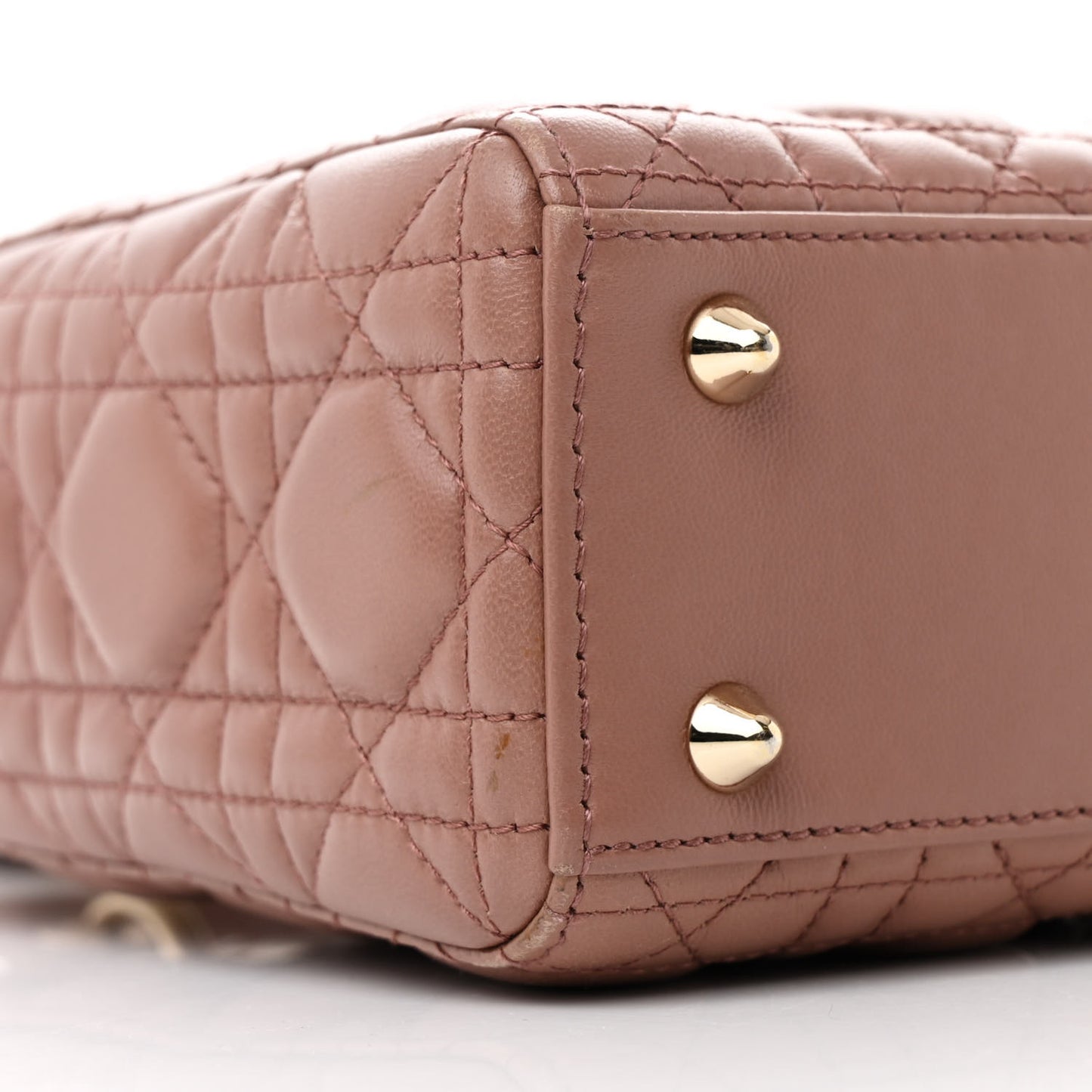 Lambskin Cannage Small My ABC Dior Lady Dior Blush