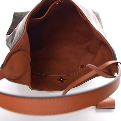 Louis Vuitton Monogram Flower Hobo Caramel 5 of 8