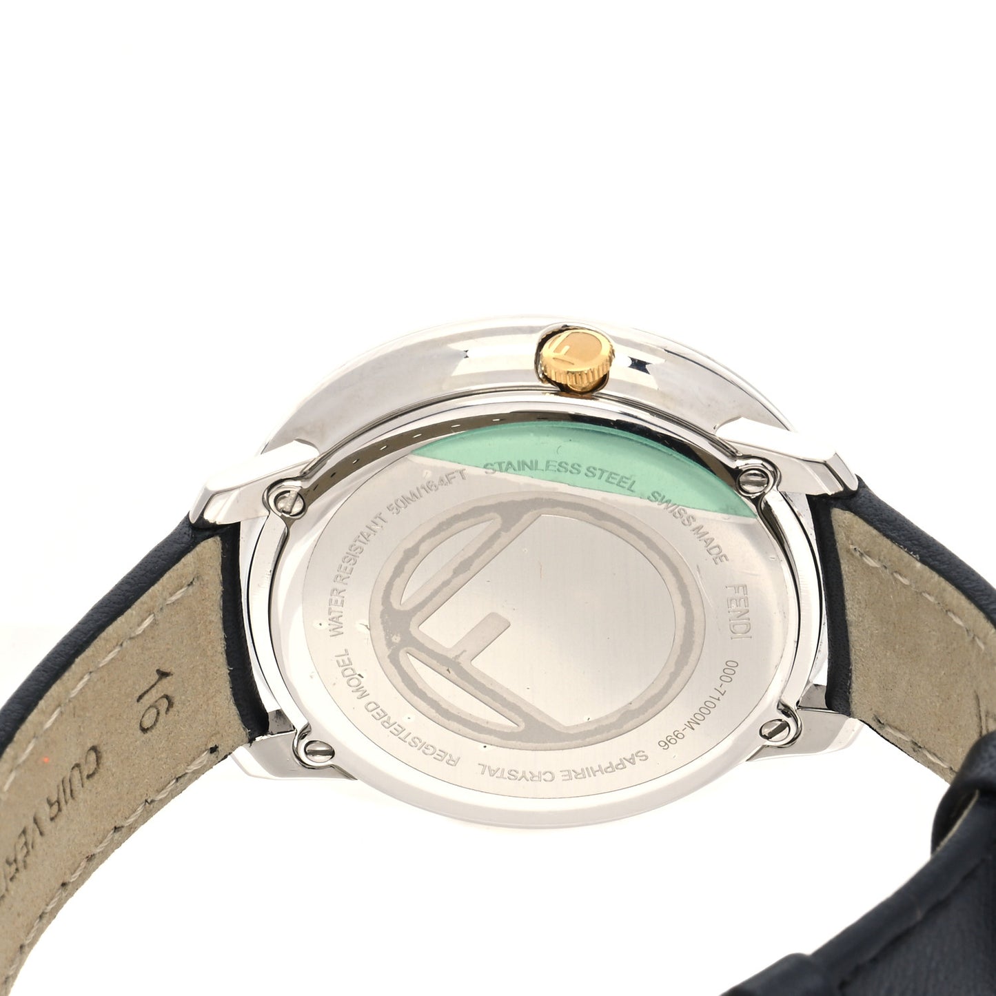 Stainless Steel Calfskin 36mm Run Away Quartz Watch