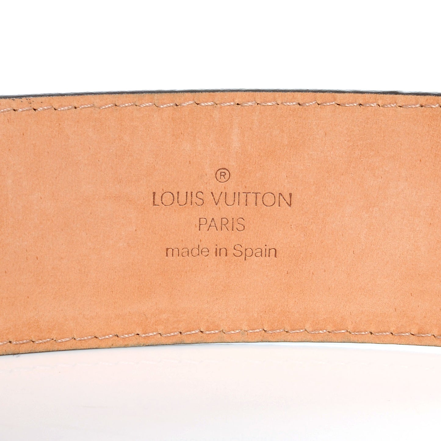 Monogram Trunks and Bags Belt 90 36
