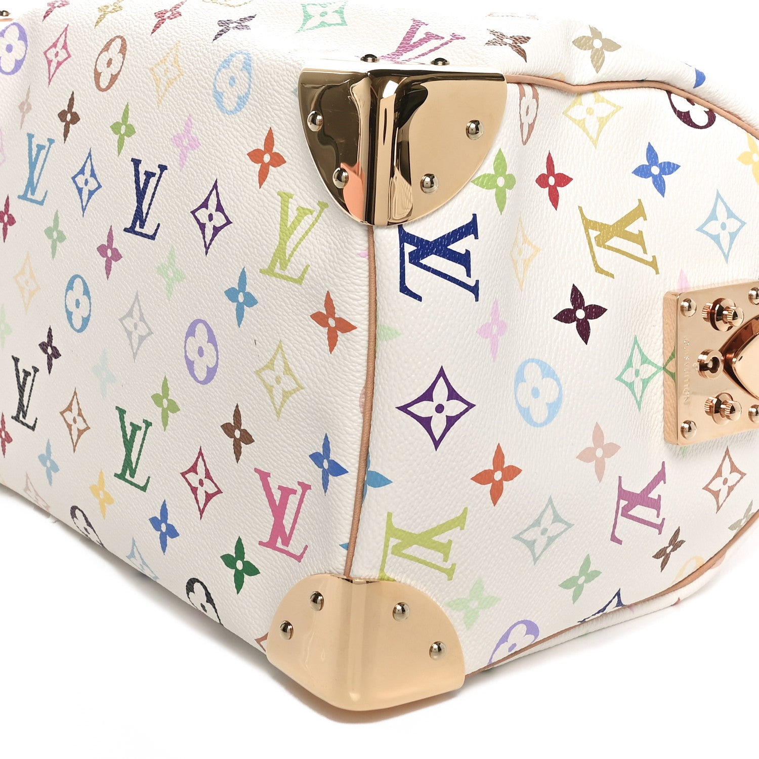 Louis Vuitton Monogram Multicolor Speedy 30 White 9 of 9