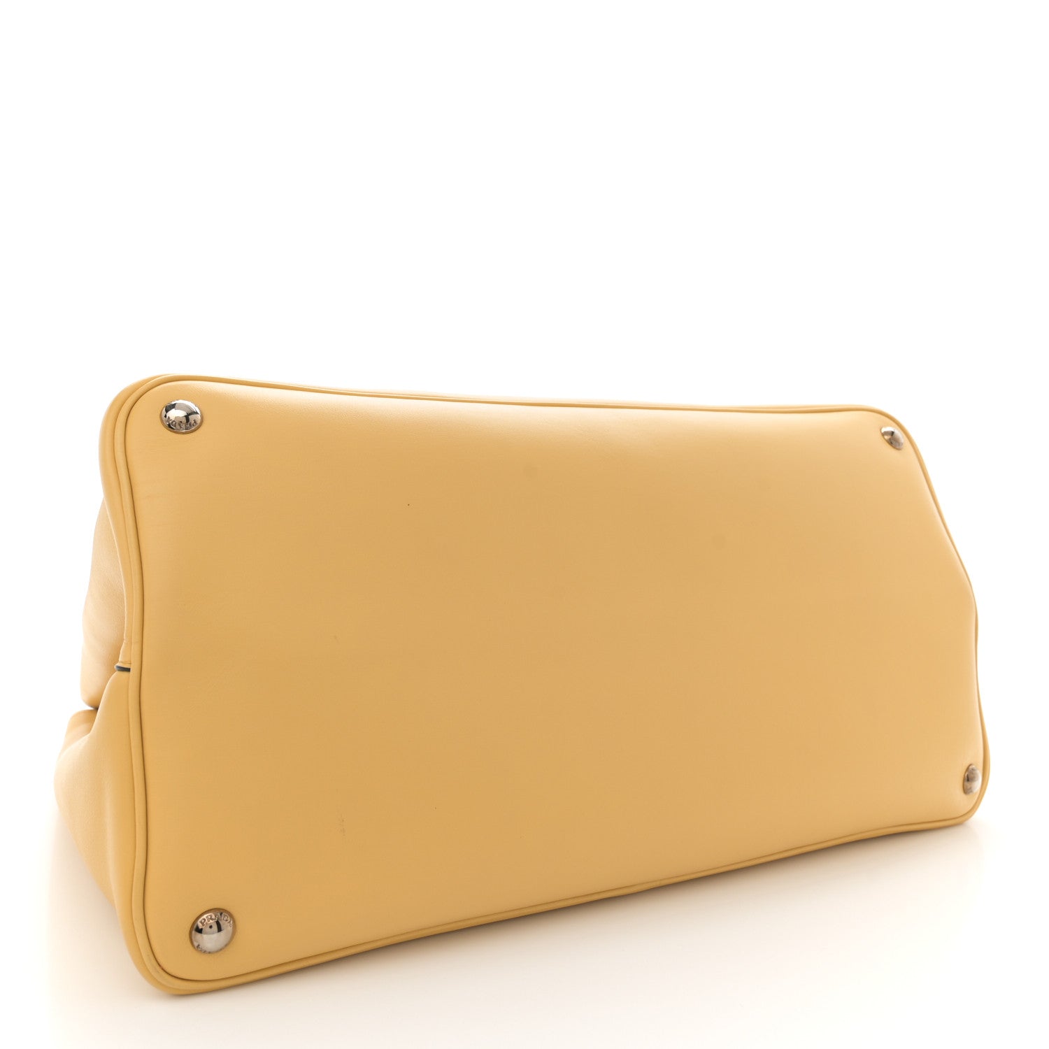 Prada City Calf Double Bag Ginestra 4 of 13