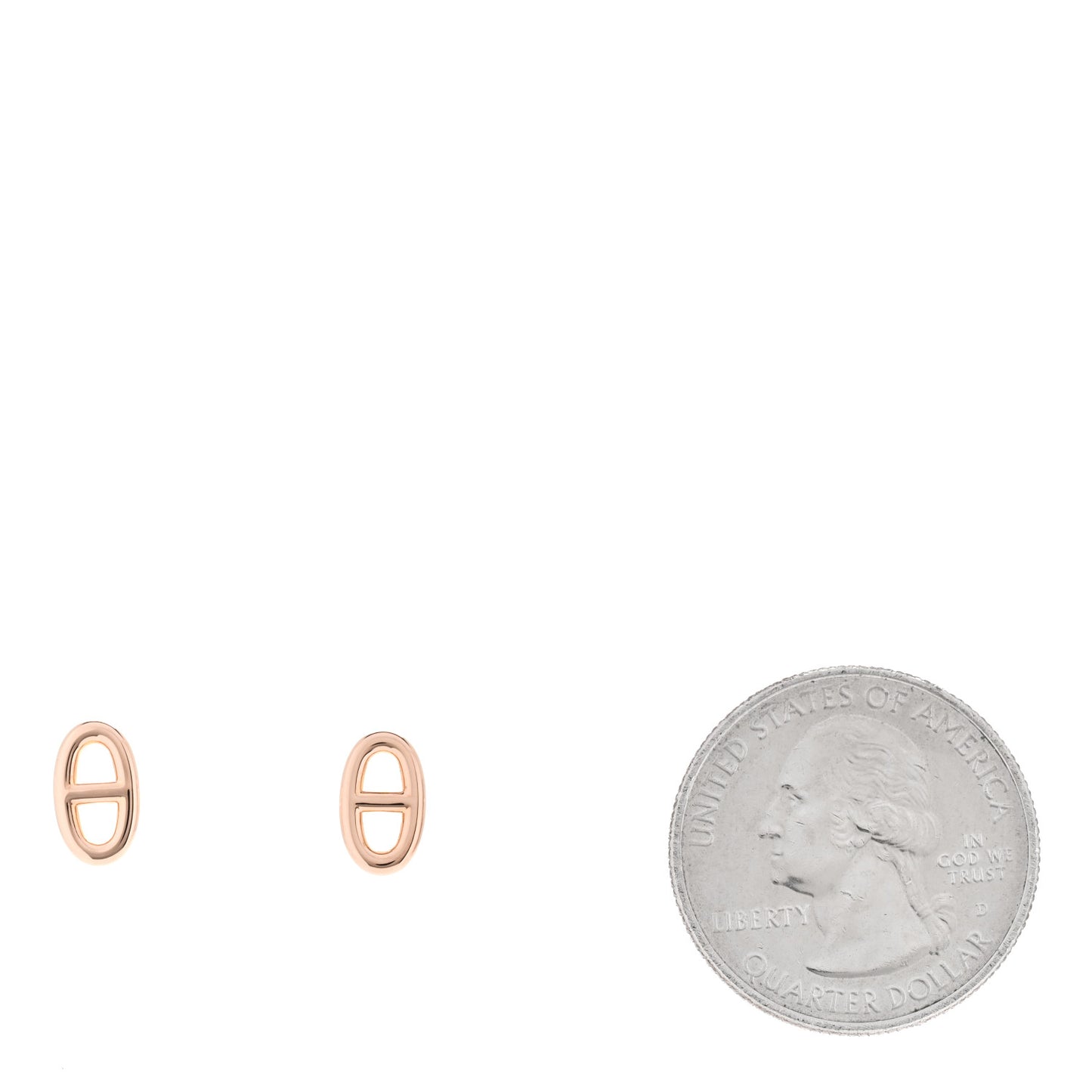 18K Rose Gold TPM Farandole Stud Earrings