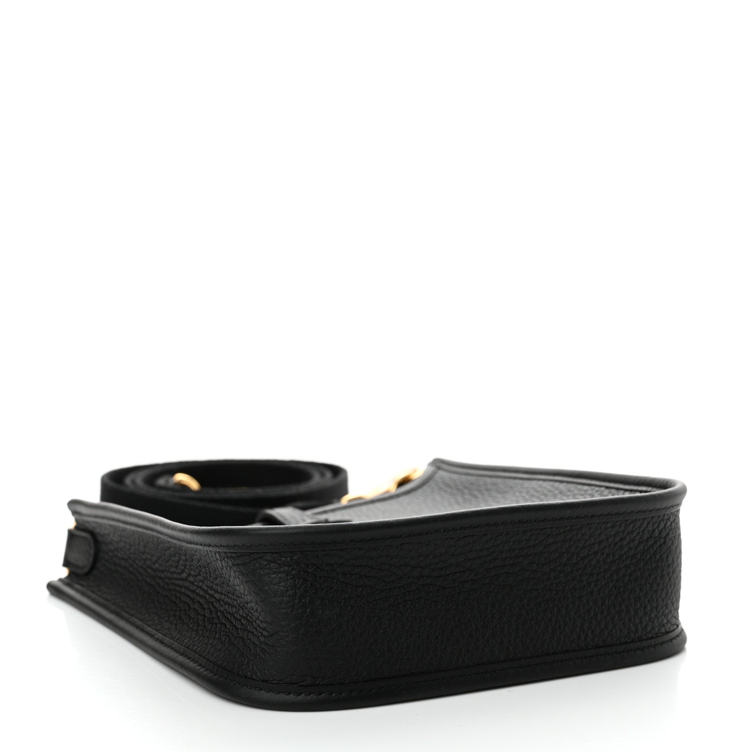 Hermes Taurillon Clemence Evelyne TPM Black 4 of 11
