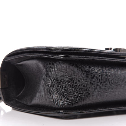 Chanel Caviar Quilted Medium Boy Flap Black 8 of 11